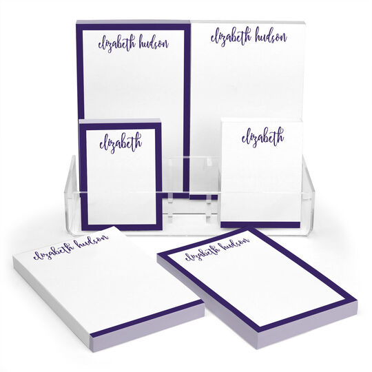 Bold Border Notepad Set